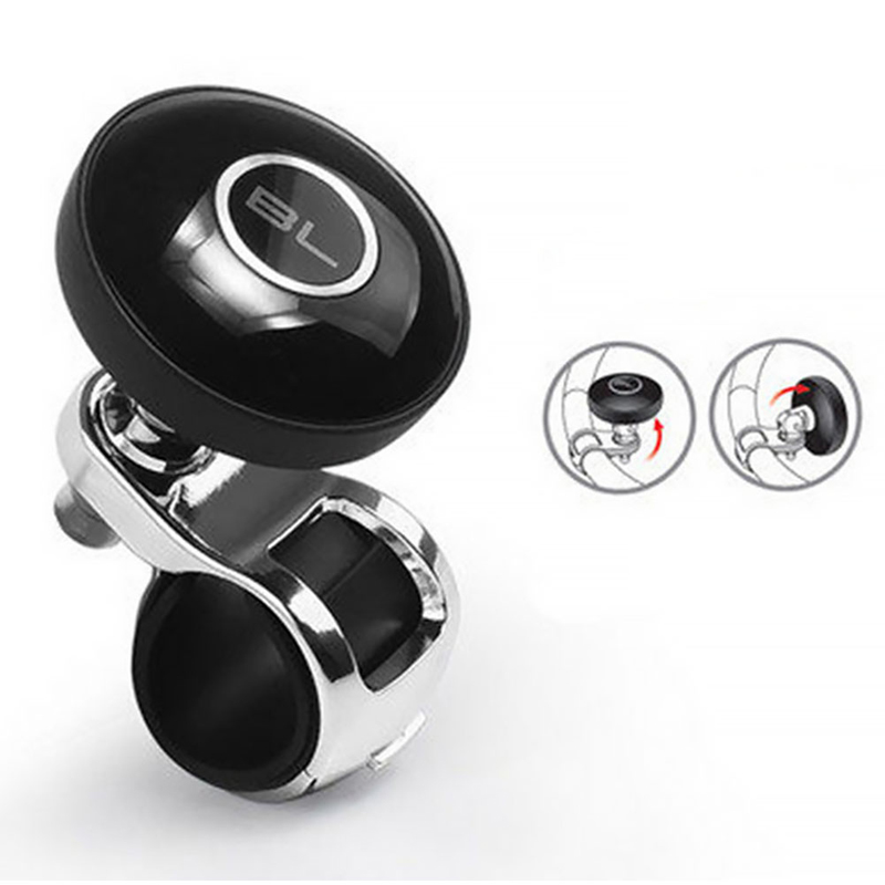 Universal Metal Steering Wheel Booster Car Accessories Helper Grip Spinner Knob Turning Hand Control Booster Power Handle Ball