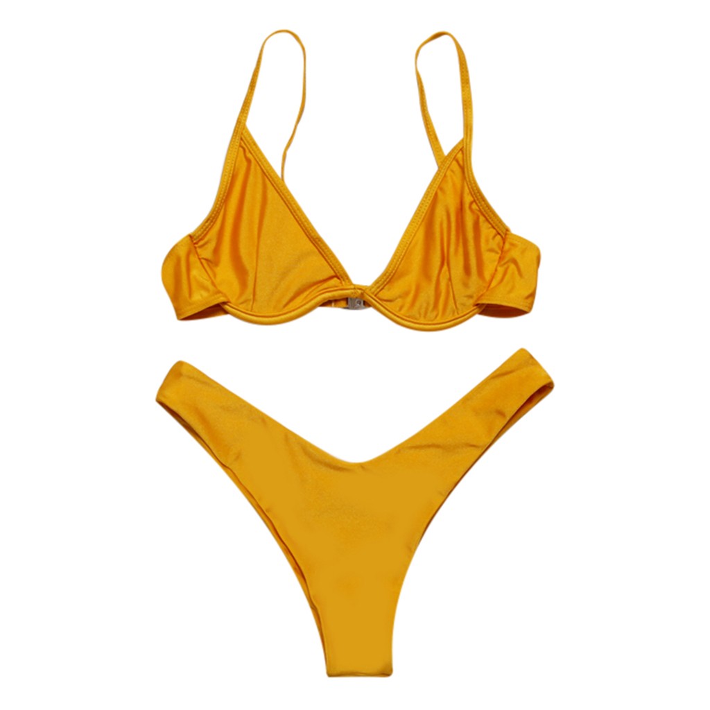 swimsuit women 2019 two piece swimsuit female solid women swimwear push up padded tankini push up two pieces, Blue
swimsuit women 2019 two piece swimsuit female solid women swimwear push up padded tankini push up two pieces, Blue
