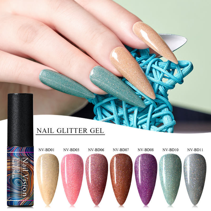 Laser Glitter Nail Gel Polish Manicure Semi Permanent Vernis Top Coat Soak Off UV LED Nails Gel Varnish Nail Art Polish, Ds06754
Laser Glitter Nail Gel Polish Manicure Semi Permanent Vernis Top Coat Soak Off UV LED Nails Gel Varnish Nail Art Polish, Ds06754