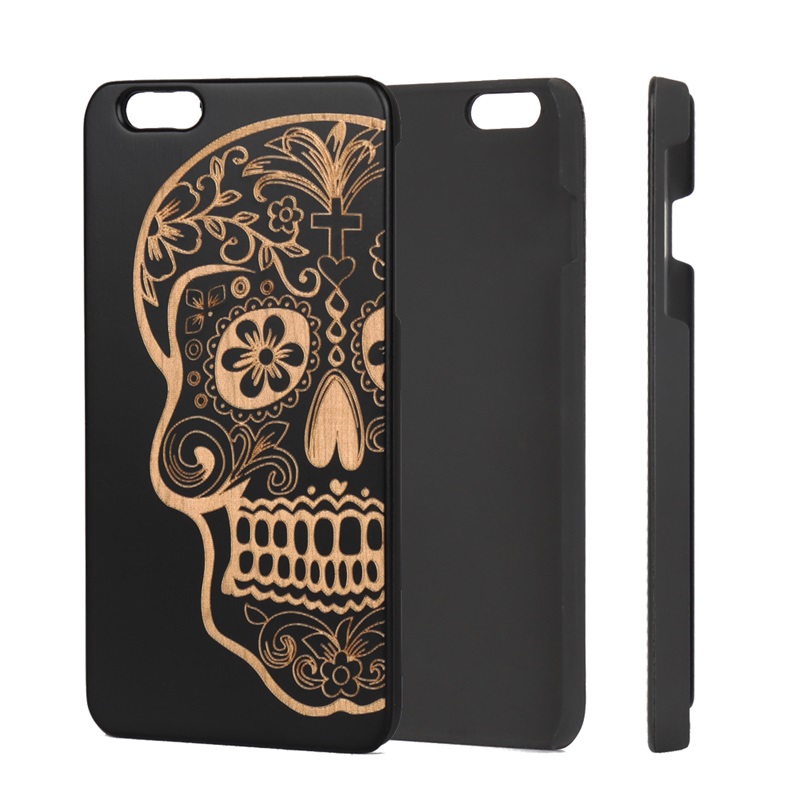 Skull Head Pattern Real Natural Bamboo Phone Cases Wood Mobile Case Covers Hard Plastic Back Cover For iPhone 11 12 13 pro max, For iphone 13mini
Skull Head Pattern Real Natural Bamboo Phone Cases Wood Mobile Case Covers Hard Plastic Back Cover For iPhone 11 12 13 pro max, For iphone 13mini
