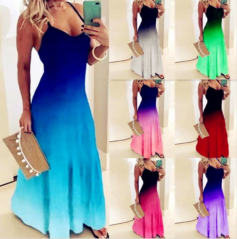 Women Casual Loose Strap Dress Colors Summer Sexy Boho Bow Camis Befree Maxi Plus Sizes Big Large Dresses Robe Femme S//L/XL/2XL/3XL/4XL/5XL, Black;gray
Women Casual Loose Strap Dress Colors Summer Sexy Boho Bow Camis Befree Maxi Plus Sizes Big Large Dresses Robe Femme S//L/XL/2XL/3XL/4XL/5XL, Black;gray