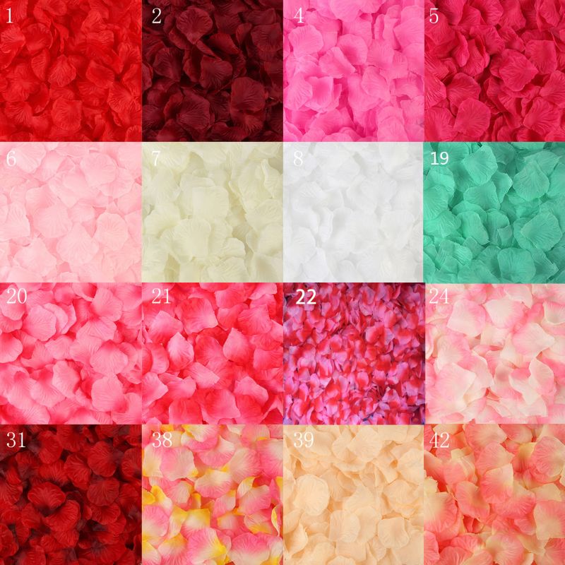 2000 Pcs Artificial Rose Petals Wedding Petalas Colorful Silk Flower Accessories E7CC
2000 Pcs Artificial Rose Petals Wedding Petalas Colorful Silk Flower Accessories E7CC