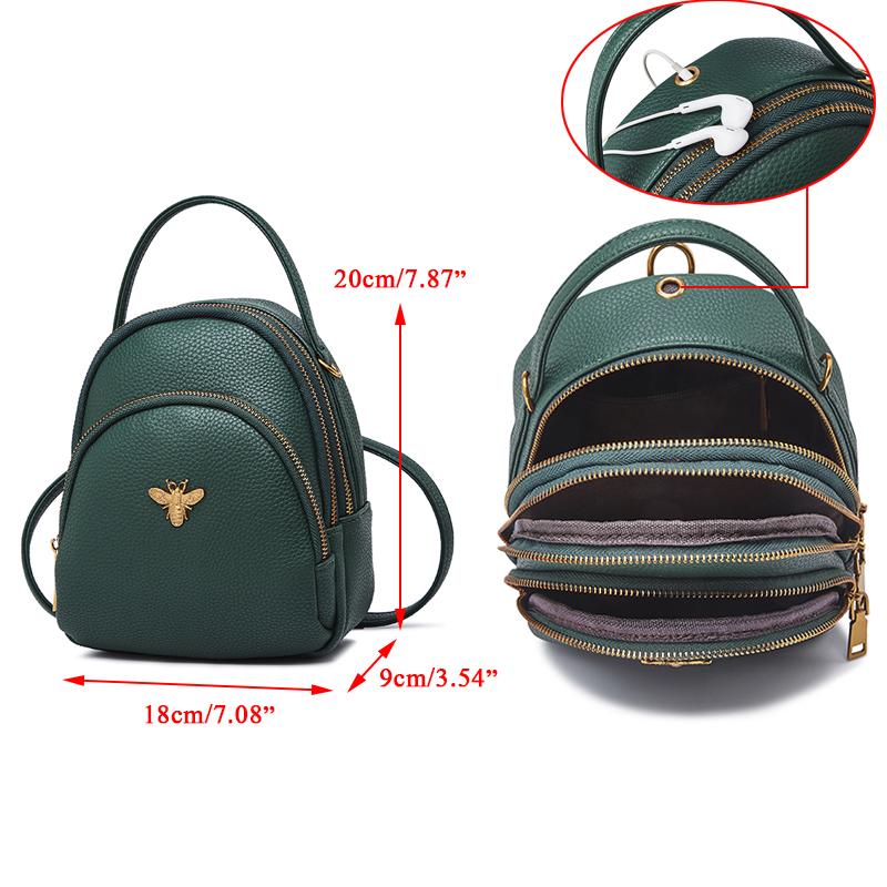 Designer-Mini Small Backpacks For Teenage Girls Women Backpack Ladies Shoulder Bags Cute PU Leather Small Women Backpack Bee sac a dos, Red
Designer-Mini Small Backpacks For Teenage Girls Women Backpack Ladies Shoulder Bags Cute PU Leather Small Women Backpack Bee sac a dos, Red
