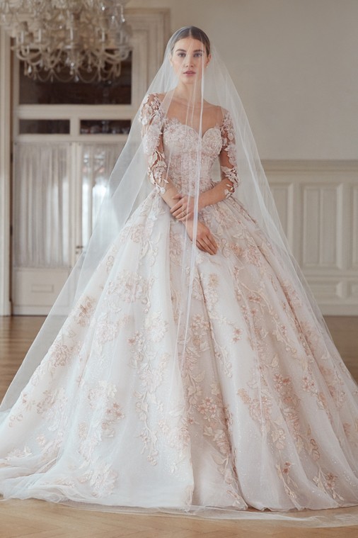 2019 Modest Wedding Dresses A Line Sheer Jewel Neck Lace Appliqued Long Sleeves Wedding Dress Custom Plus Size Bridal Gown Vestidos De Novia