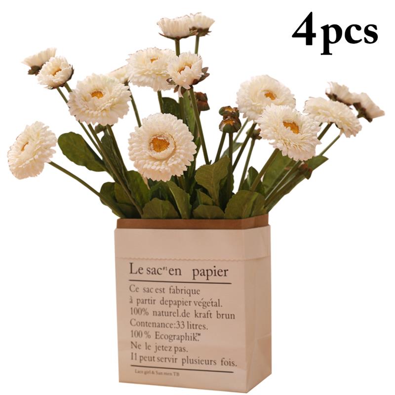 4pcs 3 Head Calendula Officinalis Bouquet Chrysanthemum Wedding Home Decoration Artificial Flowers Silk Flowers Home Decor, Purple
4pcs 3 Head Calendula Officinalis Bouquet Chrysanthemum Wedding Home Decoration Artificial Flowers Silk Flowers Home Decor, Purple
