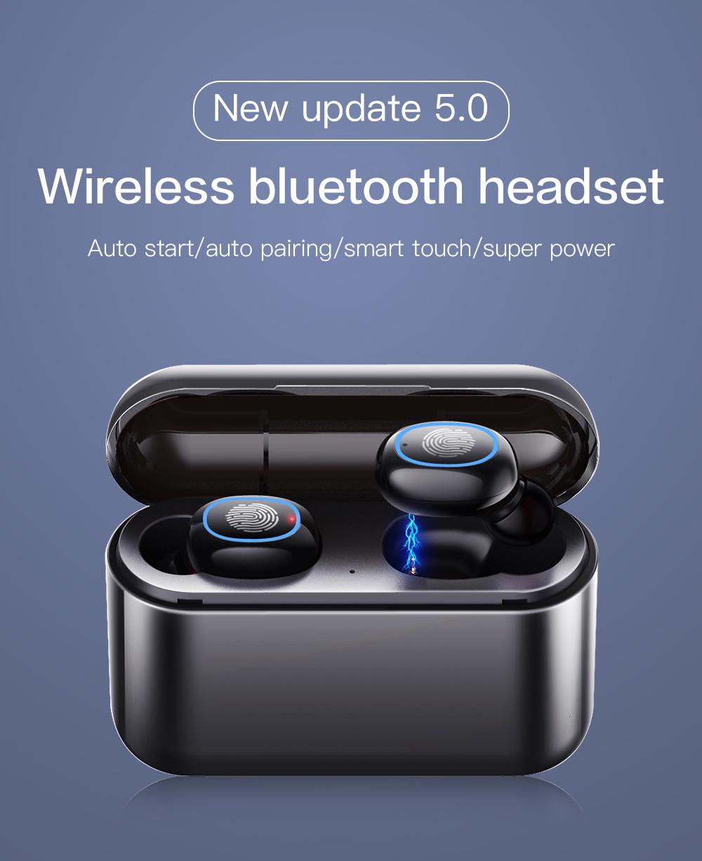 TWS 5.0 bluetooth wireless earphone A2 in ear earbuds wireless headset Waterproof with microphone handsfree ear buds for phones
TWS 5.0 bluetooth wireless earphone A2 in ear earbuds wireless headset Waterproof with microphone handsfree ear buds for phones