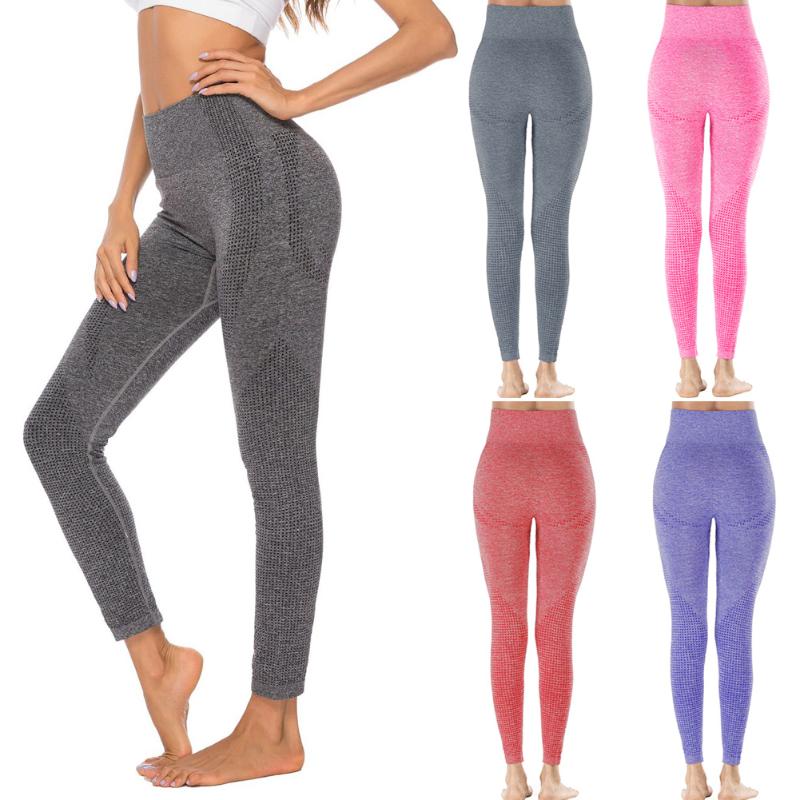 Women High Waist Leggings Yoga Pants Quick Drying Seamless for Sports Fitness BHD2, Dark gray
Women High Waist Leggings Yoga Pants Quick Drying Seamless for Sports Fitness BHD2, Dark gray