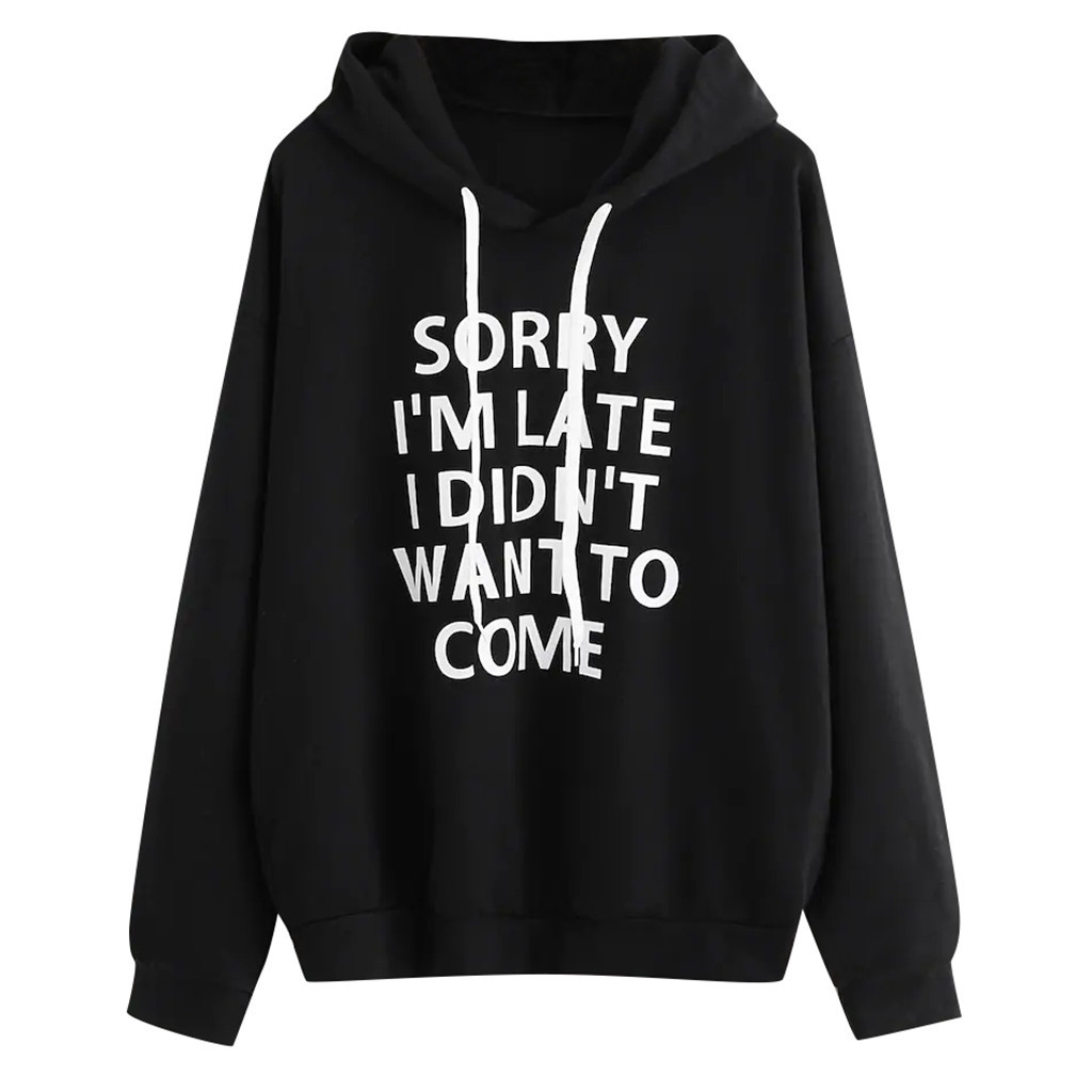 JAYCOSIN Hoodies Women Leisure Letter Printed Long Sleeve Hooded Womens Pullover Soft Cotton Korean Style Ladies Sweatshirts 29 Y200107, Gray
JAYCOSIN Hoodies Women Leisure Letter Printed Long Sleeve Hooded Womens Pullover Soft Cotton Korean Style Ladies Sweatshirts 29 Y200107, Gray