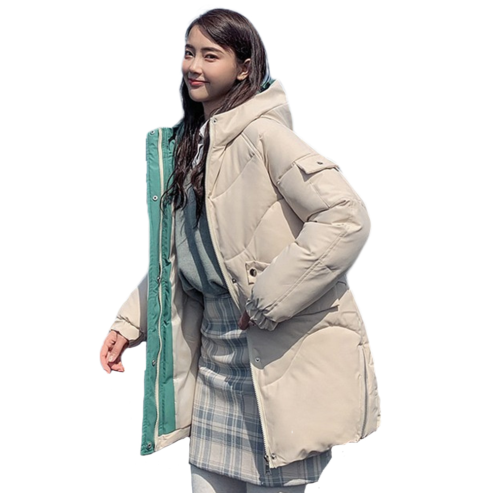 Warm Winter Parkas Female Jacket Women thickening hooded down parka padded jacket female 821, Green
Warm Winter Parkas Female Jacket Women thickening hooded down parka padded jacket female 821, Green