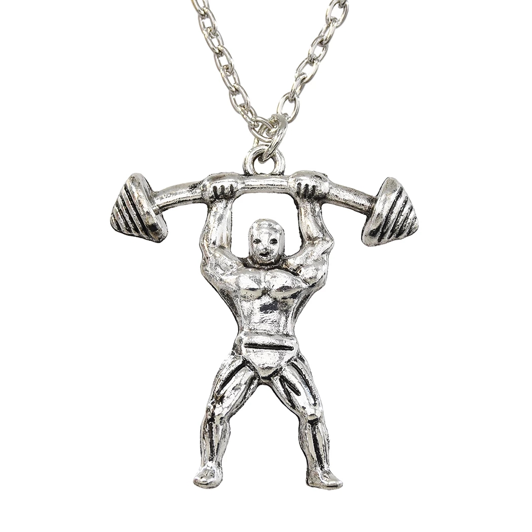 Fitness Master Shape Sport Pendant Necklace for Men Long Chain Muscle Men Sports Fitness Hip Hop Bodybuilding Jewelry
Fitness Master Shape Sport Pendant Necklace for Men Long Chain Muscle Men Sports Fitness Hip Hop Bodybuilding Jewelry