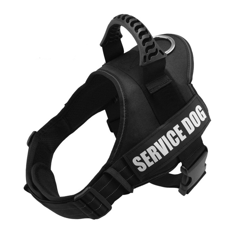 Reflective Dog Vest Harness for Service Dogs, Soft Mesh Lining Dog Training Vest for Small Medium to Large Dogs
Reflective Dog Vest Harness for Service Dogs, Soft Mesh Lining Dog Training Vest for Small Medium to Large Dogs