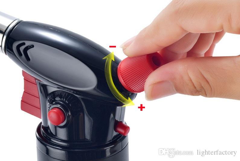 Jet 1300 C Welding Torch Cigar Cigarette Roasting Fire Gun Super Firepower High Temperature Burning Lighter W260202