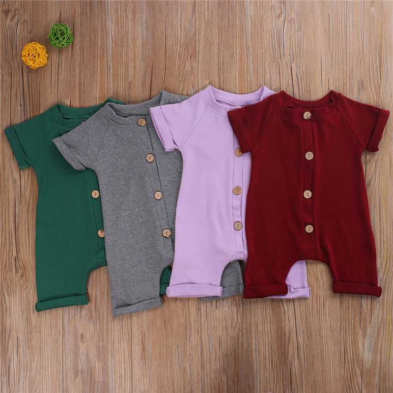 Newborn Summer Baby Kids Toddler Boys Girls Clothes Short Sleeve Baby Rompers Jumpsuit Playsuit One-Pieces Sunsuits, Gray
Newborn Summer Baby Kids Toddler Boys Girls Clothes Short Sleeve Baby Rompers Jumpsuit Playsuit One-Pieces Sunsuits, Gray