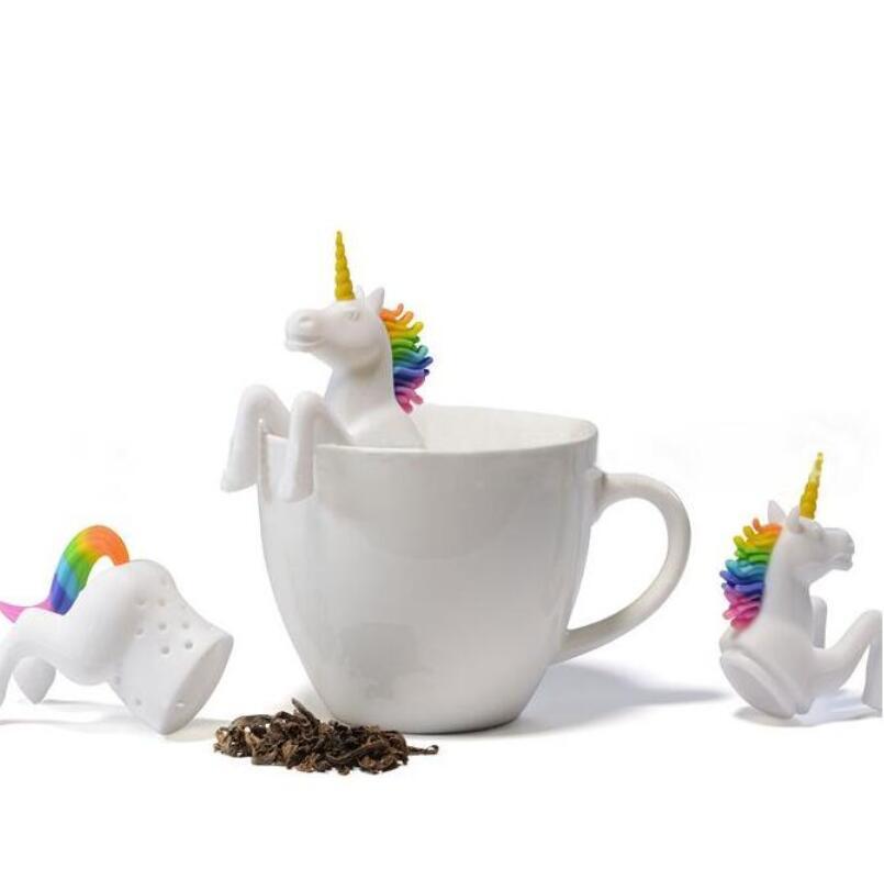 Unicorn Tea Filter Silicone Creative Filter Loose ShaLeaf Herbal Spice Filter Tea Bag Food Grade Tea Infuser Strainers IIA24
Unicorn Tea Filter Silicone Creative Filter Loose ShaLeaf Herbal Spice Filter Tea Bag Food Grade Tea Infuser Strainers IIA24