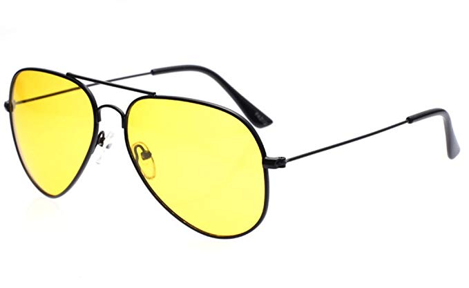 wowforu night yellow vision polarized classic aviator sunglasses al-mg frame metal for driving a120, White;black
wowforu night yellow vision polarized classic aviator sunglasses al-mg frame metal for driving a120, White;black
