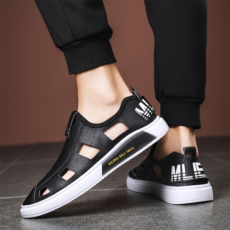 2020 Summer Fashion Sandals Men Leather Shoes PU Leather Soft Comfortable Male Summer Shoes Beach Holiday Footwear KA2328, White
2020 Summer Fashion Sandals Men Leather Shoes PU Leather Soft Comfortable Male Summer Shoes Beach Holiday Footwear KA2328, White