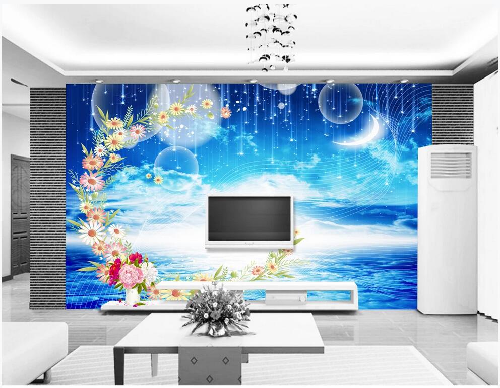 3d room wallpaper custom photo mural Brilliant starry night sky flower vine background wall wallpaper for walls 3 d, Non-woven fabric
3d room wallpaper custom photo mural Brilliant starry night sky flower vine background wall wallpaper for walls 3 d, Non-woven fabric