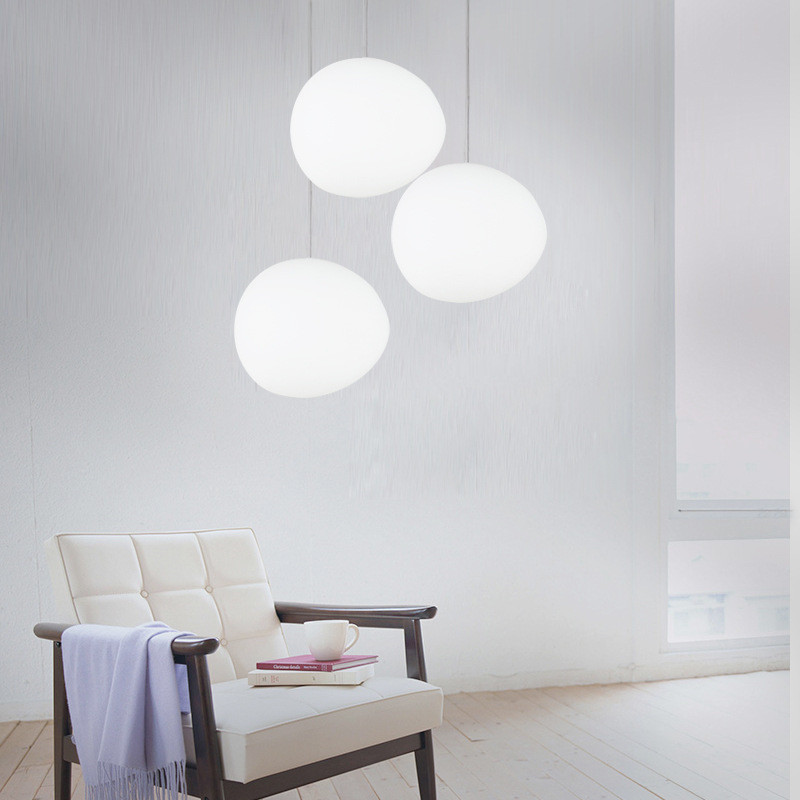 Modern Glass Pendant Lights Italy Foscarini Gregg Hanging Lamp Led Irregular pendant lamp Dining Room Kitchen loft Light Fixture