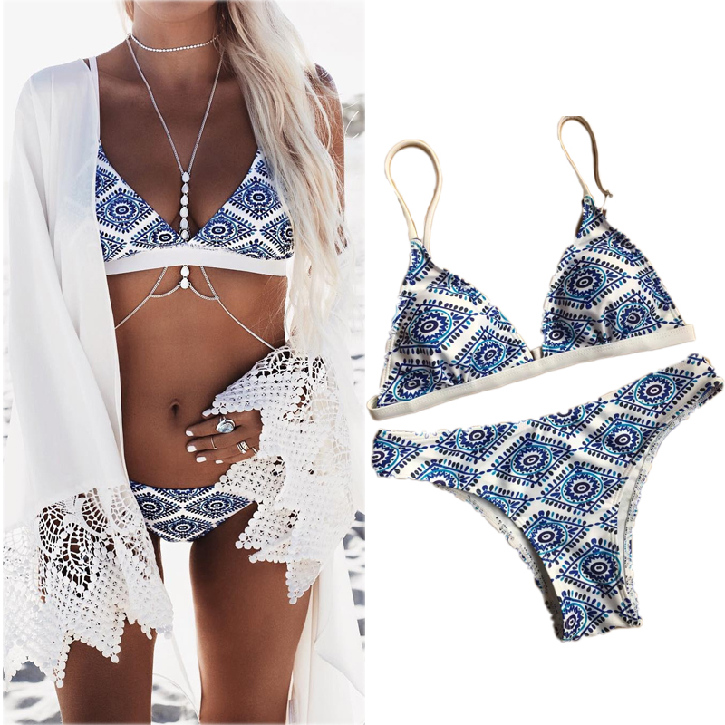 Sexy Ladies White Floral Halter Thong Biquini Swimsuit Swim Beach Wear Bathing Suit Swimwear Women Brazilian Push Up Bikini, Blue
Sexy Ladies White Floral Halter Thong Biquini Swimsuit Swim Beach Wear Bathing Suit Swimwear Women Brazilian Push Up Bikini, Blue