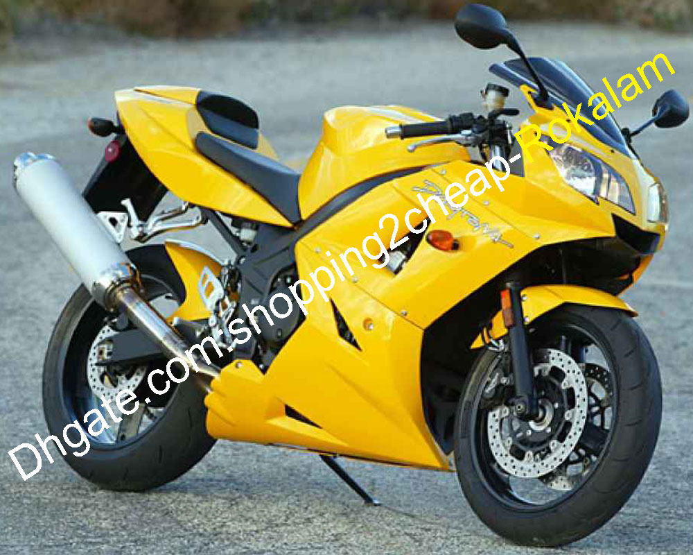 For Triumph Daytona Fairing 600 650 03 04 05 Daytona650 Daytona600 2003 2004 2005 All Yellow Motorcycle Fairings Set, Customize
For Triumph Daytona Fairing 600 650 03 04 05 Daytona650 Daytona600 2003 2004 2005 All Yellow Motorcycle Fairings Set, Customize