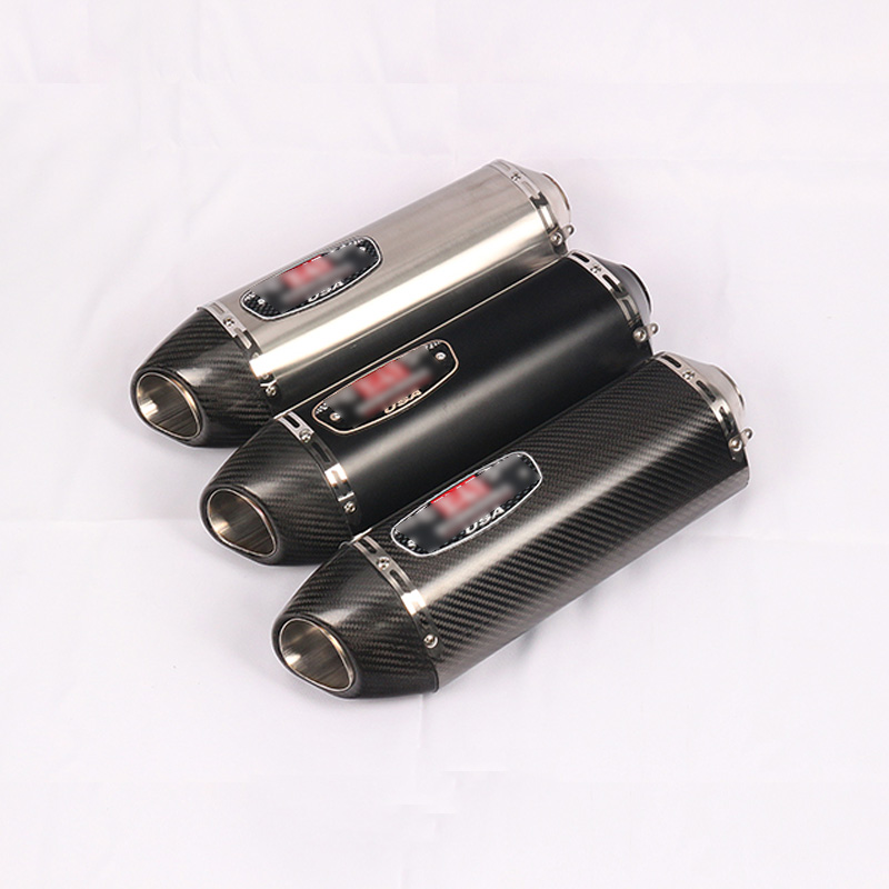 Motorcycle for Yoshimura Exhaust Pipe Escape moto Modified Carbon Muffler Universal DB Killer For Ninja 400 TRK 502 BWS 125
Motorcycle for Yoshimura Exhaust Pipe Escape moto Modified Carbon Muffler Universal DB Killer For Ninja 400 TRK 502 BWS 125