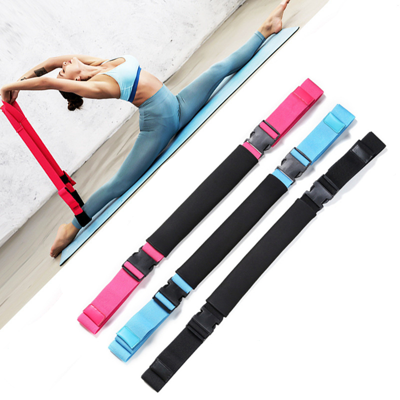 Adjustable Yoga Belts Stretch Strap Equipment Fitness Elastic Yoga Rope Practice Resistance Opening Training Belt Band, Black
Adjustable Yoga Belts Stretch Strap Equipment Fitness Elastic Yoga Rope Practice Resistance Opening Training Belt Band, Black