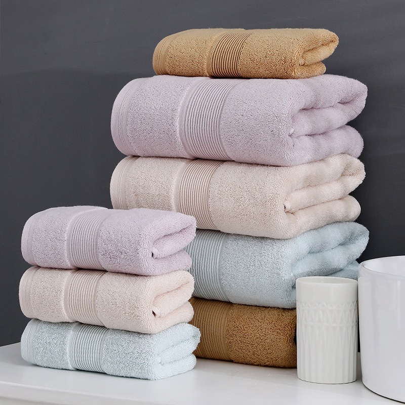 Super soft long stapled cotton face towel excellent water-absorbing quality pattern towel 70cm*140cm, Green
Super soft long stapled cotton face towel excellent water-absorbing quality pattern towel 70cm*140cm, Green
