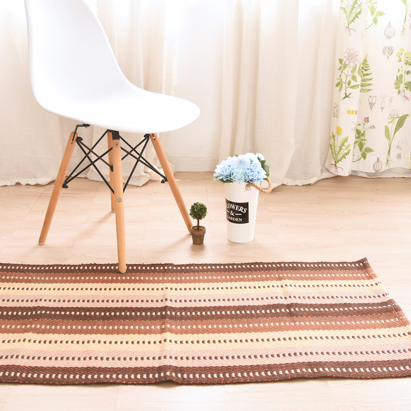 Nordic Retro Carpet For Living Room Tapis Cotton Blue Yellow Red Colorful Strip Area Rugs Kids Mat Table Runner Vintage Tapestry, A3
Nordic Retro Carpet For Living Room Tapis Cotton Blue Yellow Red Colorful Strip Area Rugs Kids Mat Table Runner Vintage Tapestry, A3