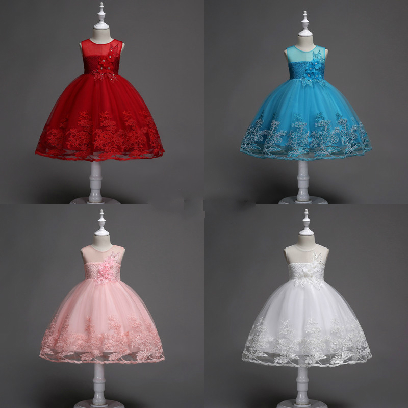 Spring Summer Flower Girl Dresses Elegant Bow Lace Short Kid Party Gowns Blue Pink Burgundy Wedding Communion Dress for Girls
Spring Summer Flower Girl Dresses Elegant Bow Lace Short Kid Party Gowns Blue Pink Burgundy Wedding Communion Dress for Girls