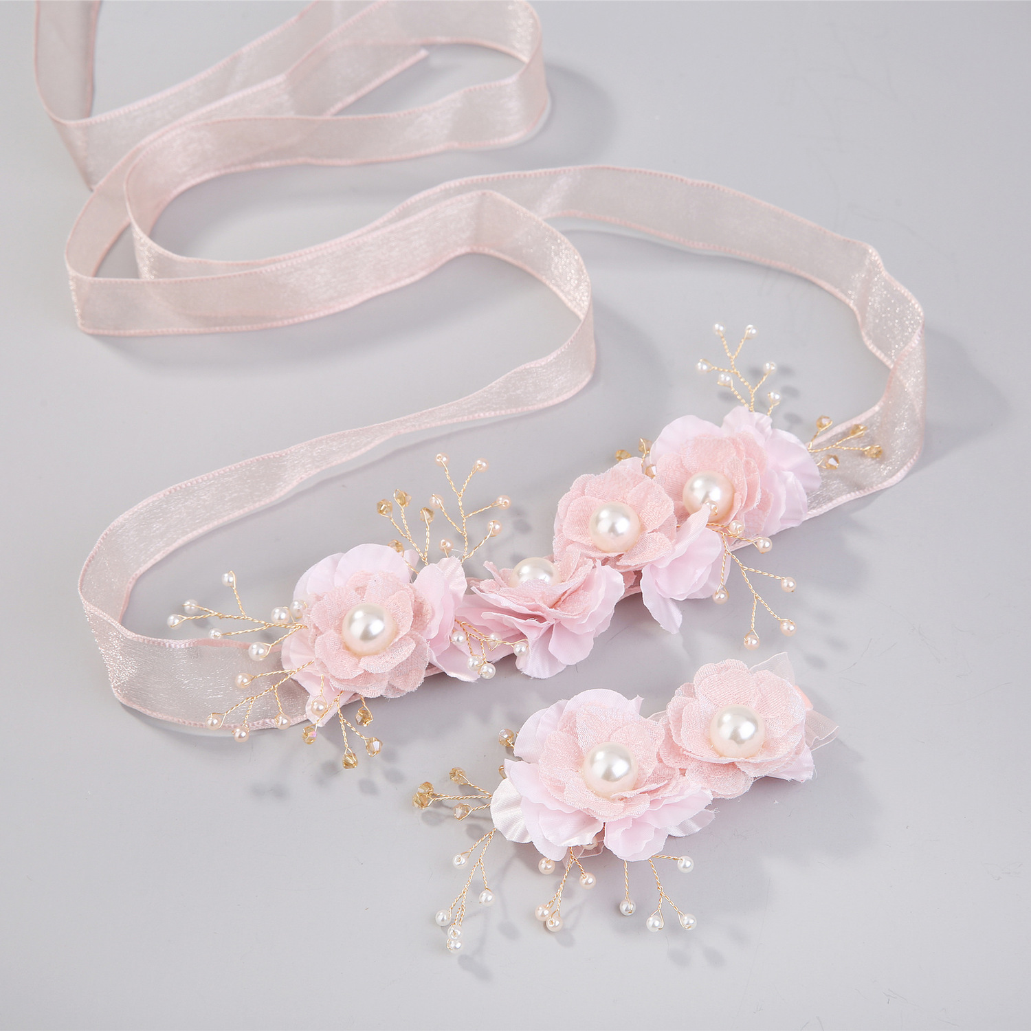 Bride Wedding Headwear Manual Pink Colour Flower Garland Bridesmaid Children Headwear Hair Ornaments Hair Band Bracelet Suit
Bride Wedding Headwear Manual Pink Colour Flower Garland Bridesmaid Children Headwear Hair Ornaments Hair Band Bracelet Suit