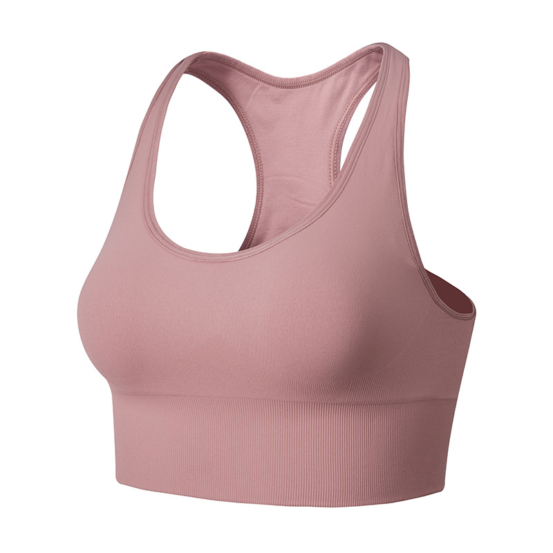 Yoga Gym Seamless Crop Bra Sexy Sport Bra Sports Fitness Women Padded Running Tops High Stretch Breathable Top, Pink
Yoga Gym Seamless Crop Bra Sexy Sport Bra Sports Fitness Women Padded Running Tops High Stretch Breathable Top, Pink