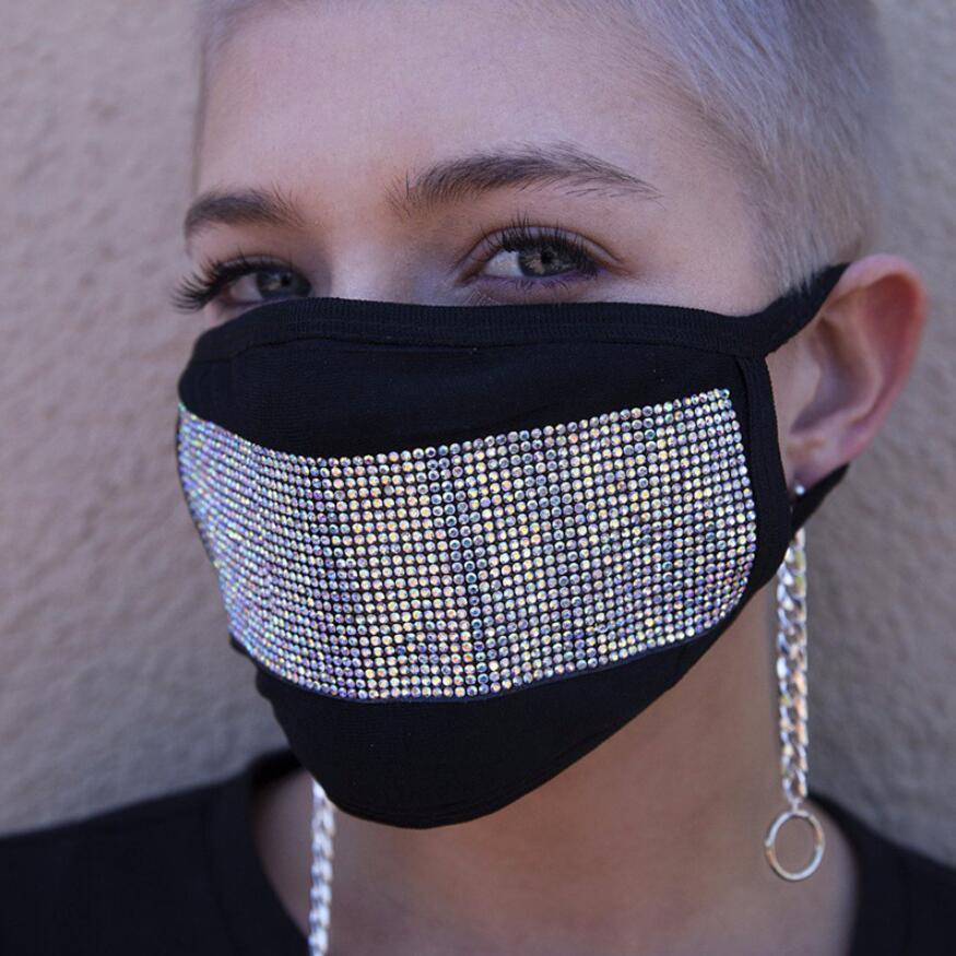 Diamond face masks Unisex Cotton Facial Protective Covers for Adult Fashion Sequin Face Mask Gold Black Fancy Dress Party Mask
Diamond face masks Unisex Cotton Facial Protective Covers for Adult Fashion Sequin Face Mask Gold Black Fancy Dress Party Mask