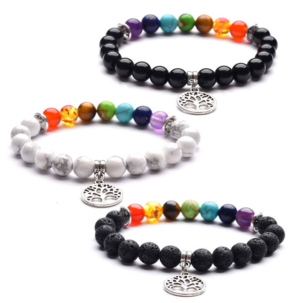 3styles 8mm Lava Stone Tree Of Life 7 Chakra Beads Bracelet Aromatherapy Essential Oil Diffuser Bracelets Jewelry
3styles 8mm Lava Stone Tree Of Life 7 Chakra Beads Bracelet Aromatherapy Essential Oil Diffuser Bracelets Jewelry