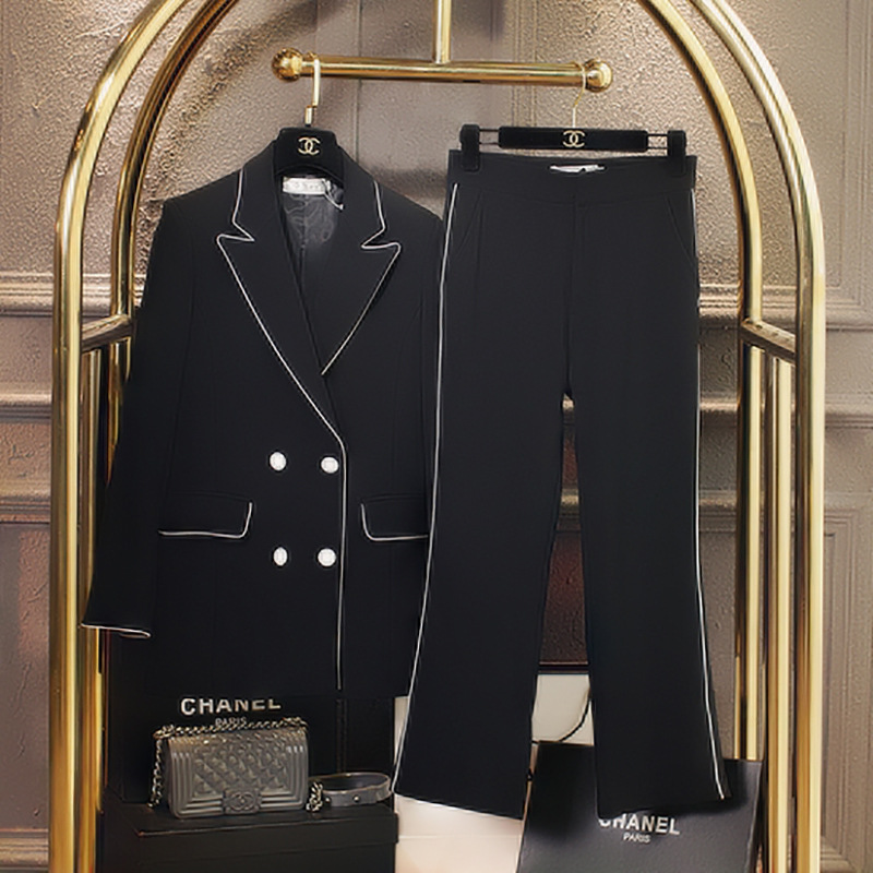 Summer New Fashion Slim Business Wear Elegant Women Office Jacket Set Formal Blazer + Ankle_length Pants Suit Feminino Female, Black
Summer New Fashion Slim Business Wear Elegant Women Office Jacket Set Formal Blazer + Ankle_length Pants Suit Feminino Female, Black