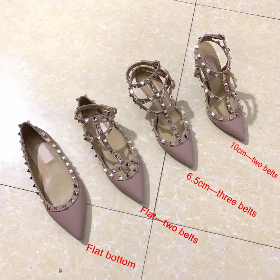sparkle Luxury designer sandals studs pump women High Heels patent calfskin leather ankle strap pump quality real leather Bottom Sexy shoes Sandals, Black
sparkle Luxury designer sandals studs pump women High Heels patent calfskin leather ankle strap pump quality real leather Bottom Sexy shoes Sandals, Black
