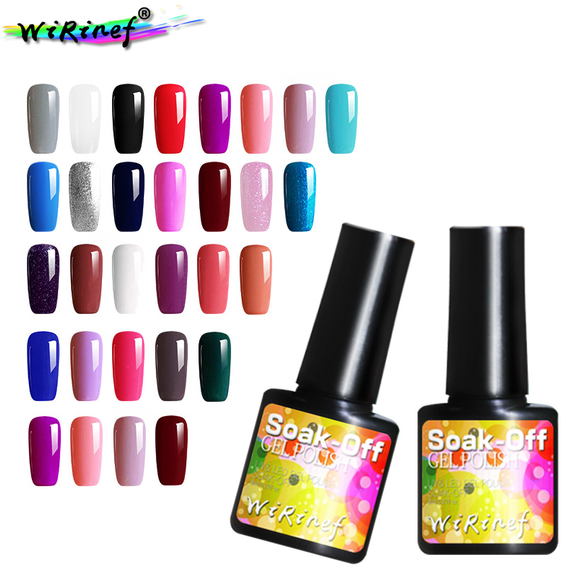 WiRinef Gel Nail Polish 8ml 27 Colors Soak Off UV Pure Gel Varnish Semi Permanent Lacquer Design Manicure Nail Art, 1pcs frence tip
WiRinef Gel Nail Polish 8ml 27 Colors Soak Off UV Pure Gel Varnish Semi Permanent Lacquer Design Manicure Nail Art, 1pcs frence tip