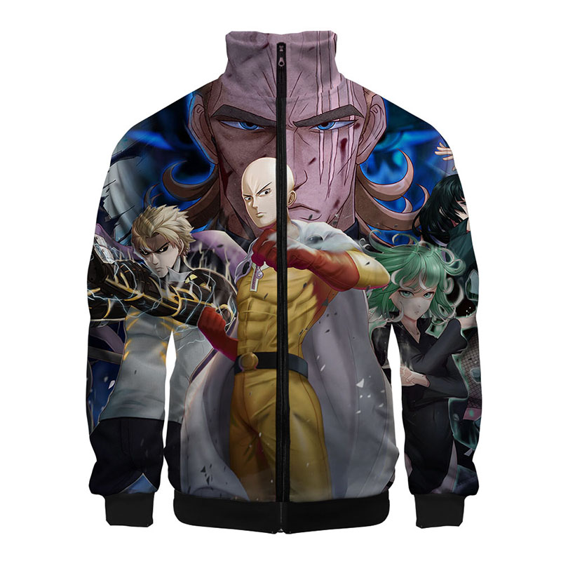 One Punch Man Costume 3d Stand Collar Hoodie Japanese Anime Men Women Zipper Hoodies Jackets Long Sleeve Cool 3D Sweatshirt Tops
One Punch Man Costume 3d Stand Collar Hoodie Japanese Anime Men Women Zipper Hoodies Jackets Long Sleeve Cool 3D Sweatshirt Tops
