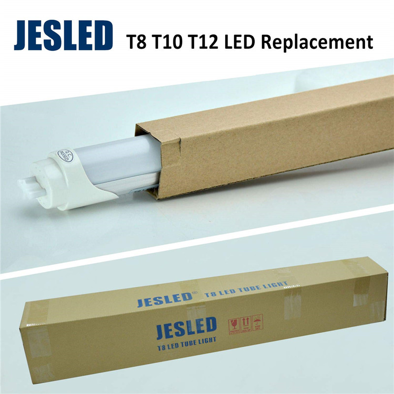 Stock in US + 4ft led tube 22W 28W Cold White 1200mm 4 foot SMD2835 96pcs/192pcs Super Bright Led Fluorescent Tubes AC85-265V UL