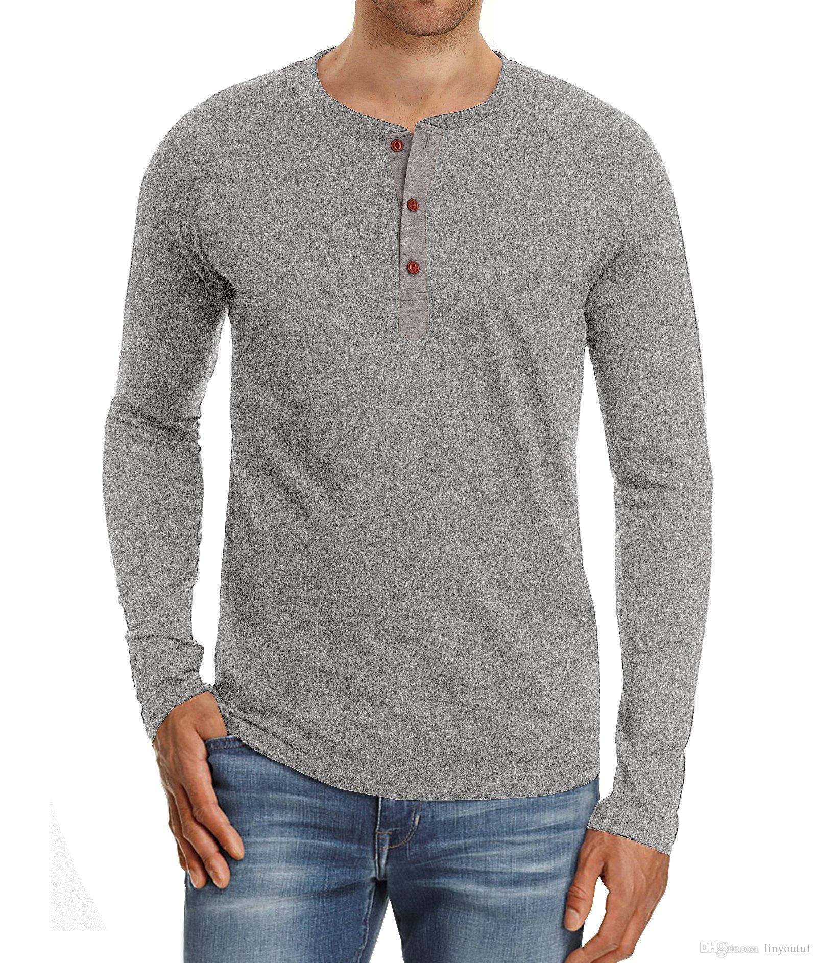 2020 Tshirt Men Solid Raglan Sleeve Tee Shirt Swag Hip Hop Streetwear T-shirt Men Curve Hem Basic Tshirt Cloth