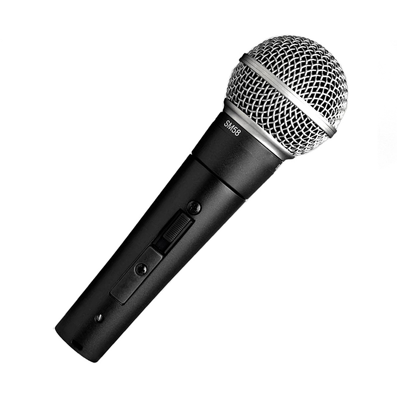 SM58S Dynamic Vocal Microphone with On and Off Switch Vocal Wired Karaoke Handheld Mic HIGH QUALITY for Stage and Home Use