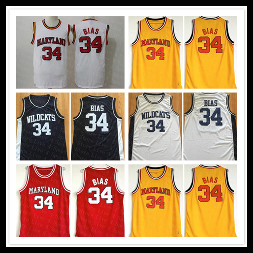 Men's Maryland College Len Bias 34 Jersey Basketball Stitched Red Yellow Black Northwestern Wildcats Len Bias High School Vintage Shirts, As pic
Men's Maryland College Len Bias 34 Jersey Basketball Stitched Red Yellow Black Northwestern Wildcats Len Bias High School Vintage Shirts, As pic
