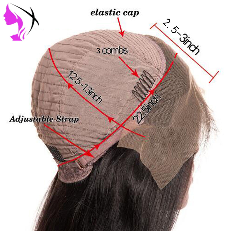 Fashion Long Body Wave Black Wig Synthetic Lace Frontal Wigs with Baby Hair Heat Resistant Hair for Black women
