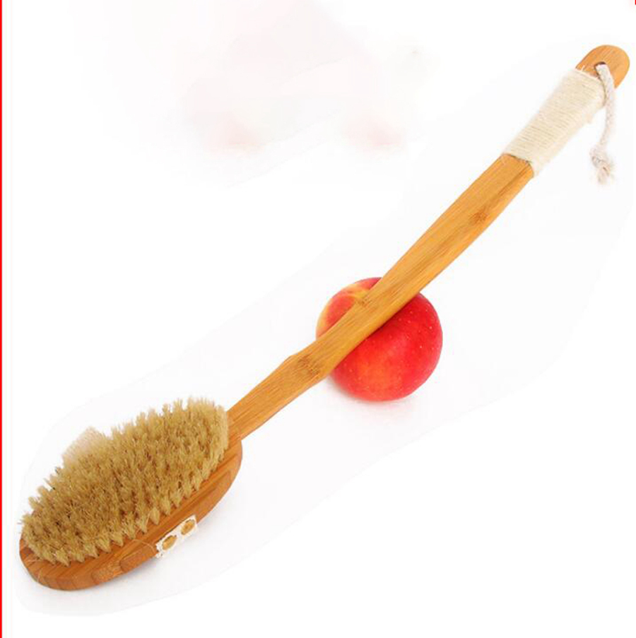 Wooden Handle Bath Brush Practical Detachable Long Handle Body Back Brush Spa Dry Skin Bath Scrubber Bristle Brushes OOA7360-5
Wooden Handle Bath Brush Practical Detachable Long Handle Body Back Brush Spa Dry Skin Bath Scrubber Bristle Brushes OOA7360-5