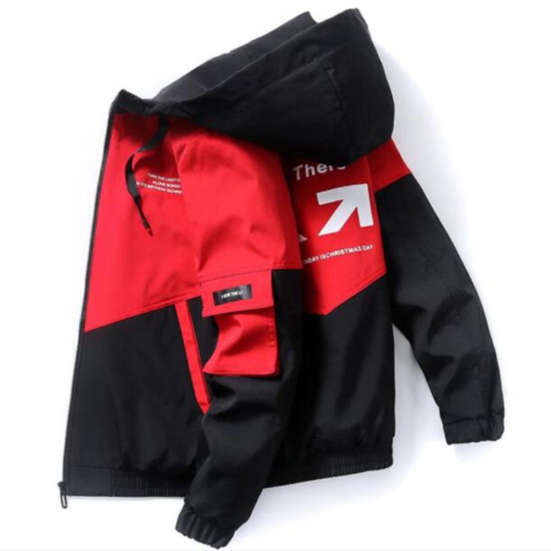 Men's Jackets High Quality 2021 Autumn Street Fashion Men/youth Printing Zipper Hooded Jacket Outdoor Casual Loose Outerwear
Men's Jackets High Quality 2021 Autumn Street Fashion Men/youth Printing Zipper Hooded Jacket Outdoor Casual Loose Outerwear