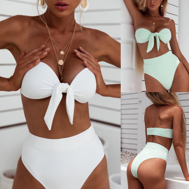 Bikinis 2020 mujer Women Bandage Bikini Set Push-Up Brazilian Swimwear Beachwear Swimsuit Cover-ups Dropping stroje kapielowe
Bikinis 2020 mujer Women Bandage Bikini Set Push-Up Brazilian Swimwear Beachwear Swimsuit Cover-ups Dropping stroje kapielowe