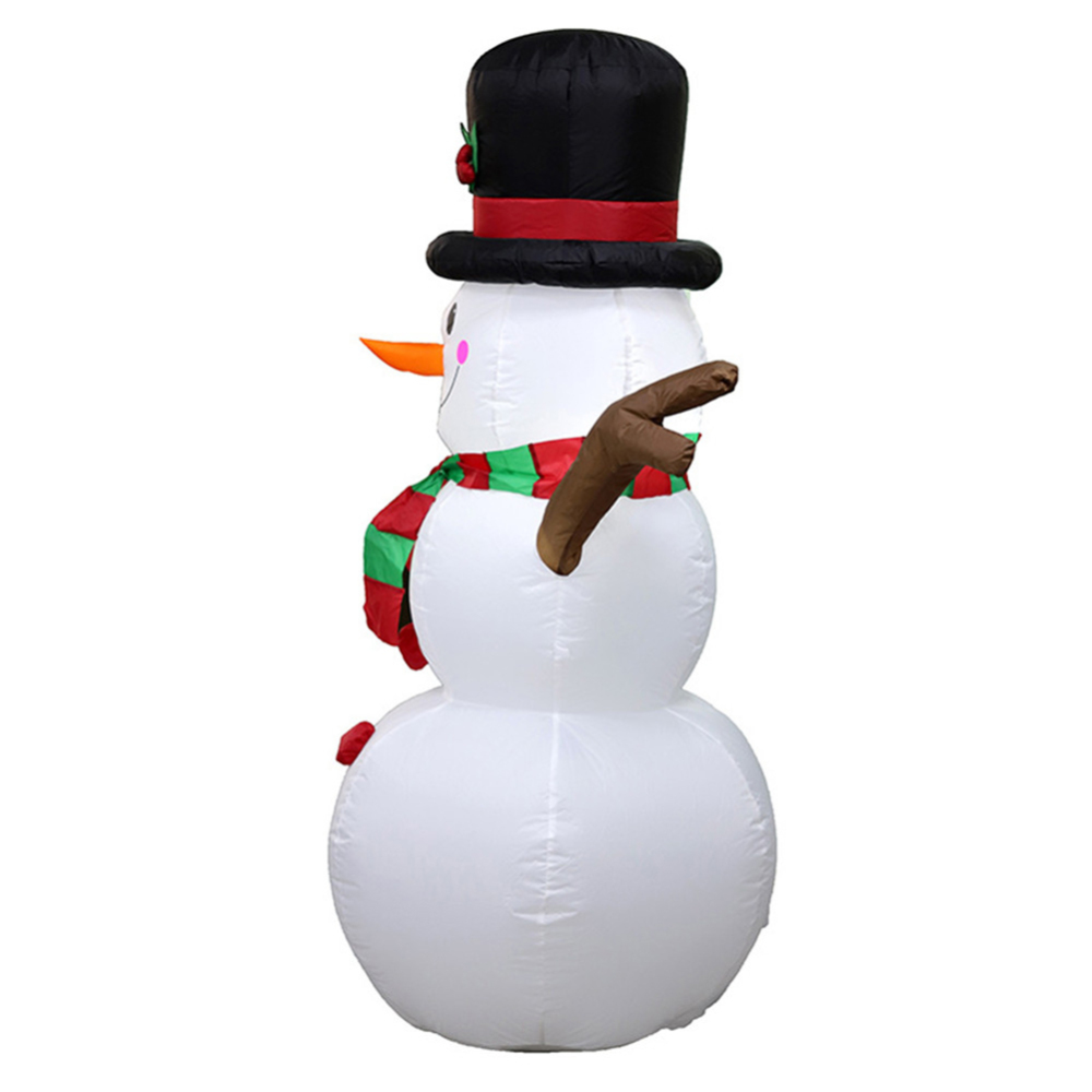 Christmas inflatable props LED lights Inflatable Snowman Hat LED Yard Art Decoration Yard Garden christmas toys for children