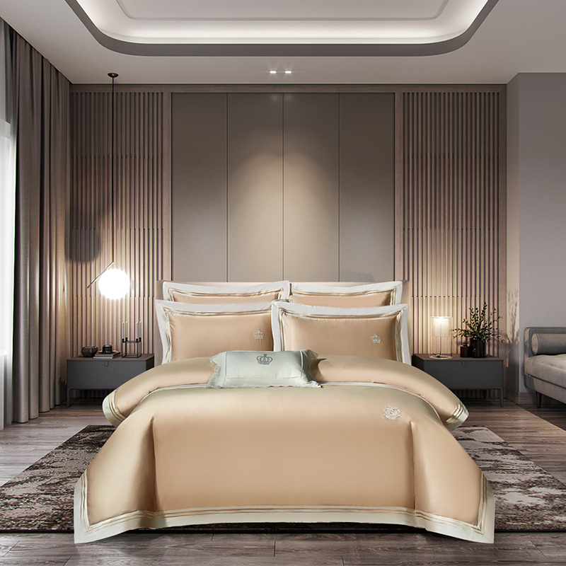 New Crown embroidery blue Bedding Set 600TC Egyptian Cotton 1 Duvet Cover 1 Bed Sheet 2 Pillowcase Queen King size 4Pcs
New Crown embroidery blue Bedding Set 600TC Egyptian Cotton 1 Duvet Cover 1 Bed Sheet 2 Pillowcase Queen King size 4Pcs