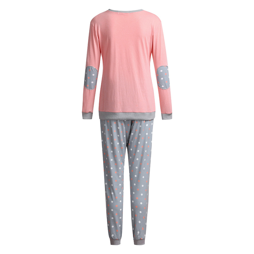 Blackday Autumn Winter Fashion Women Dot Printed Tops Pants Sweatshirt Pajamas Matching Set Nightwear Sleepwear Size s-2xl, Pink
Blackday Autumn Winter Fashion Women Dot Printed Tops Pants Sweatshirt Pajamas Matching Set Nightwear Sleepwear Size s-2xl, Pink