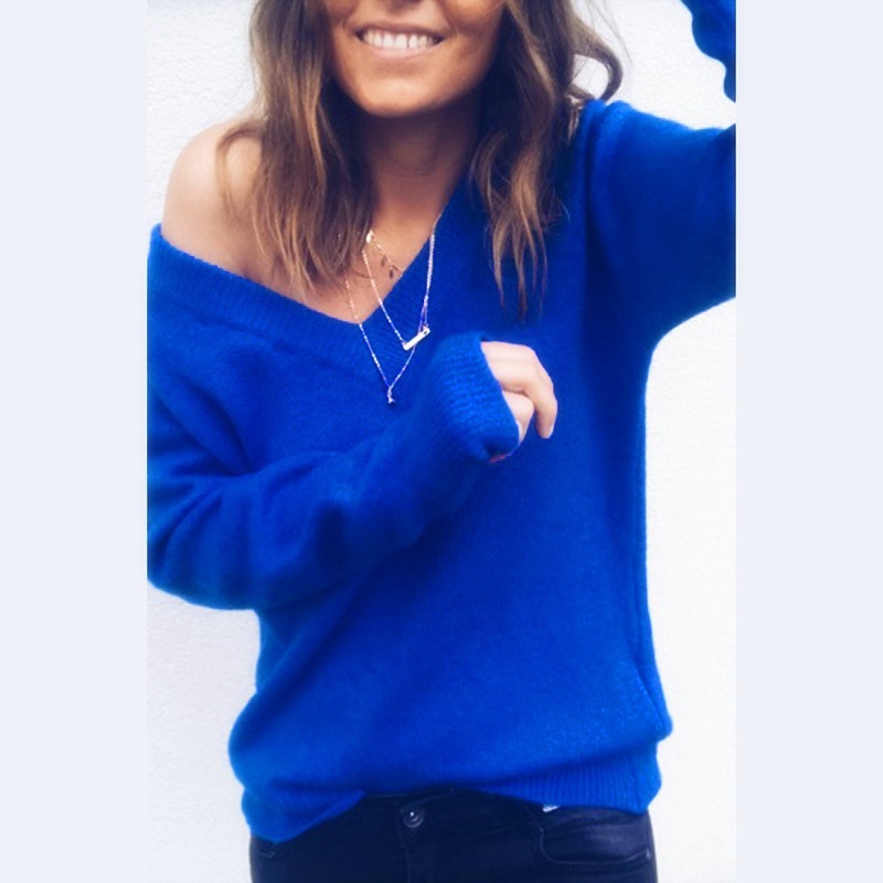 ZOGAA Women Sweater Winter 2019 Warm Sexy V Neck Knitted Sweater Cashmere Female Solid Loose Casual Pullovers Jumper, Pink
ZOGAA Women Sweater Winter 2019 Warm Sexy V Neck Knitted Sweater Cashmere Female Solid Loose Casual Pullovers Jumper, Pink