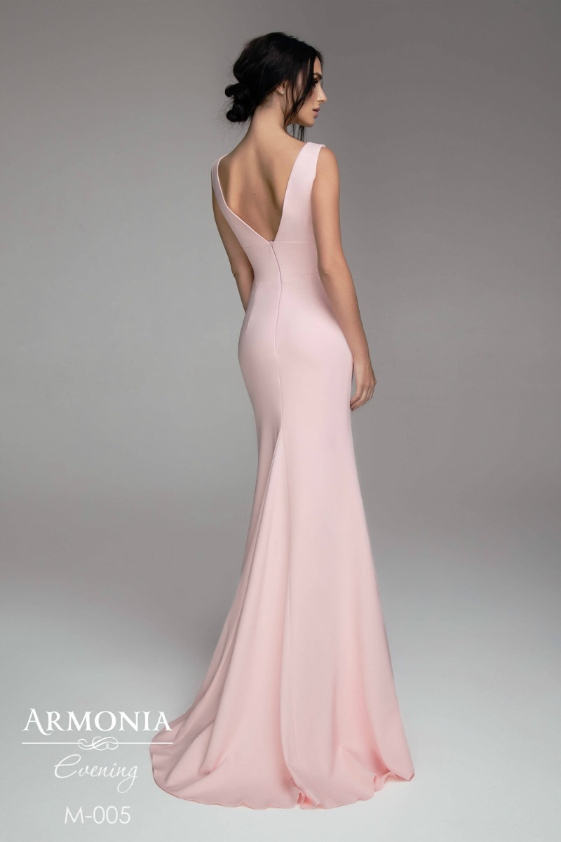 Pink Tmarmonia Customized Mermaid Evening V Neck Sleeveless Backless Formal Dress Lace Crystal Sequins Party Bridesmaid Gown 0508